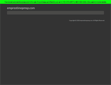 Tablet Screenshot of emprestimopmsp.com